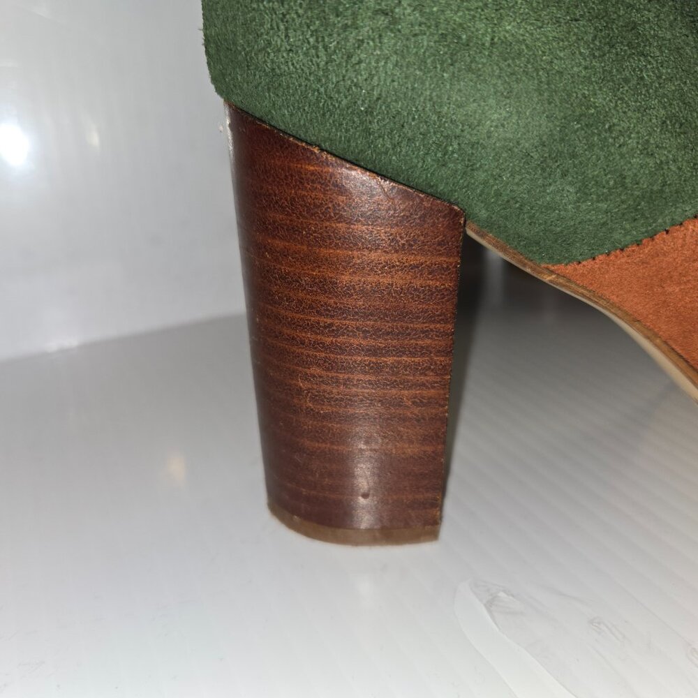 Musse & Cloud Women's Multicolor Patchwork Suede … - image 4